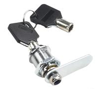 Locking Mechanism for Cabinets and Tool Boxes Metal Alloy Cam Lock with Two Keys Provided (20mm)