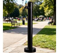 Locking Outdoor Faucet Post with Mounting Accessories, Prevent Unauthorized Water Use, for Park/Community Public Green Space(Height: 60cm/23.6in)