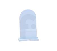 Locking pin (locking lock, locking plate, connecting pin) of the door, white, for e.g. EC dryers, 1366261020