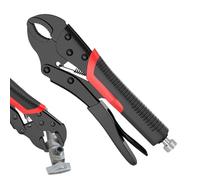 Locking Pliers - For Heavy Duty Metal Handle, Curved Jaw Locking Tool | Strong Torque Locking Plot For Mechanical Fixing, Compon Repair