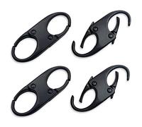 Locking Purse Zipper Clip Theft Deterrent Dual Locking Carabiner Holding Zipper Closed TXZWJZ