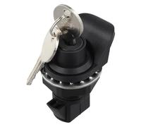 Locking Push Button Latch for Marine Boat Box, Motorcycle Glove Box & Tool Box - Plastic + Metal Construction, Compact Black Design