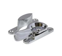 Locking Sash Fitch Fastener - Polished Chrome