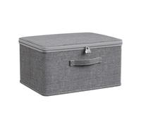 Locking Storage Box, Secure Lockable Organizer Case, Personal Safety Storage Container, Combination Lock And Sturdy Construction, 45cm For Medication, Valuables, And Personal Items