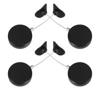 Locking Tether Remote Steel Wire Anti-Lost Retractable Cable 4pcs