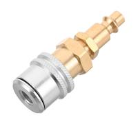Locking Tire Air Chuck Alloy Copper Compressor Accessory for Tire Inflation | Portable, Compact, Universal Compatibility, Easy Operation, Includes Compressor Accessories for Tyre Inflator Use