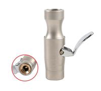 Locking Tire Inflator Chuck Double Teeth Air Efficient Inflator Simple Installation for Car Maintenance