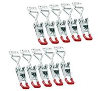 Locking Toggle Latch - Adjustable Quick Release Latch, Rust Proof Clamp Fastener, Metal Catch | Secure Toggle Latches for Door Cabinet Lid Box Drawer Freezer Grill Compartment