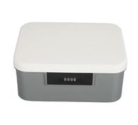 Locking Trunk Storage, Portable Safe Box, Combination Security Case Lockbox with Code, Large Capacity Security Lockbox, Organized Storage Privacy Box for Home, Office, Dorm