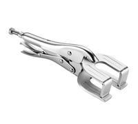 Locking Welding Pliers, U Shaped Clamp Tool, Heavy Duty Vise Grip, Interactive Adjustable Metal Hold Tool, for Soldering Repair Fixing Grinding Workshop Automotive Handmade Use 9.06x2.76 Inches