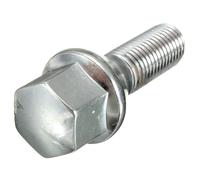 Locking Wheel Bolt Compatible With BMW 3-series E21 E30 E36 E46 E90 E92 E93 1975-2012 2/4x Alloy Wheel Bolts Nuts Bolt Lug Stud M12x1.5mm(Size1)