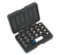 Locking Wheel Nut Key Set 21pc - BMW & Mini - Sealey SX209 New