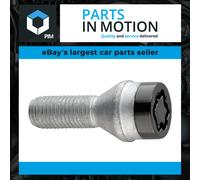 McGard 27226SUB Wheel Lock Bolts Black SUB M14 x 1,25, cone seat, shaft length 27,9 mm, Overall length 50,5 mm, Hex size 17mm, Key diameter 25,8 mm