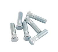 Locking Wheel Nuts Compatible With Accord For Civic 10 Pcs Car Bolts M12x1.5 48mm/43mm Length 12x 1.5mm Wheel Studs And A 12.3mm Knurl