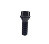 Locking Wheel Nuts Compatible with BMW X1 X2 X3 X4 X5 X6 E70 E71 5pcs Car Wheel Lug Bolts Nut Black Steel Screws Accessories Parts