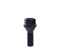 Locking Wheel Nuts Compatible with BMW X1 X2 X3 X4 X5 X6 E70 E71 5pcs Car Wheel Lug Bolts Nut Black Steel Screws Accessories Parts