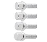 Locking Wheel Nuts Compatible With Dodge For Dart 2012 2013 2014 2015 2016 4x Wheel Lug Bolts Nuts M12x1.25 28mm 17mm Hex