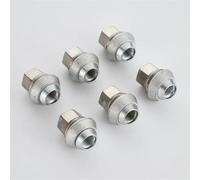 Locking Wheel Nuts Compatible With Volvo 6pcs Wheel Lug Nut Screws M12x1.5 Hex 19mm Thickness 30mm Alloy Fasteners Car Accessories