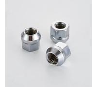 Locking Wheel Nuts Height 21mm Open End Wheel Nuts 12x1.25, M12x1.5 Nuts M14x1.5,1/2-20 Lug Nuts 9/16-18 19mm Hex, 20 Pcs(1-2-20)