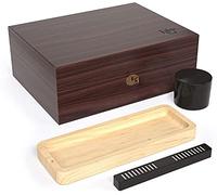 Locking Wood Smell Proof Box by Herb Guard - Includes Smell Proof Jar, Rolling Tray and Humidifier to Keep Goods Fresh. Nearly Double The Size of Leading Competitors