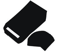 LOCKISH Black Envelopes,120 Pcs Small Envelope,Self-Adhesive Seed Envelopes Seed Packets Kraft Paper Coin Envelopes Money Envelopes for Wages,Seeds,Coins,Beads or Stamps(10x6cm/3.9x2.4inch)