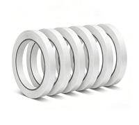 LOCKISH Double Sided Tape Craft,6 Rolls double sided sticky tape for gift wrapping,6MM 120M Adhesive Clear Sticky Tape for DIY Craft,Gift,Photos,Documents,Wallpaper (6 Rolls 6MM)