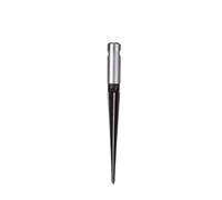 LOCKLGFMCZ 1/2pcs Conical Hexagonal/round Handle High Carbon Steel T-shaped Reamer for Woodworking Plastic Chamfering and Countersunk Holes drill bit(3-13mm round)