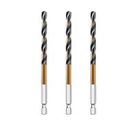 LOCKLGFMCZ 3/7/13PCS Hex Shank Twist Drill Bit Set Wood Metal Hole Cutter Core Drilling Tool Cobalt Bits 1.5 2 3 4 6mm HSS drill bit(3pcs 6.0mm)