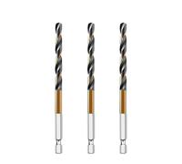 LOCKLGFMCZ 3/7/13PCS Hex Shank Twist Drill Bit Set Wood Metal Hole Cutter Core Drilling Tool Cobalt Bits 1.5 2 3 4 6mm HSS drill bit(3pcs 5.5mm)