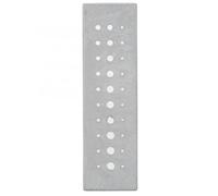 LOCKLGFMCZ 30Hole Watch Riveting Stake Holder Steel Punch Block Punching Plate Repair Strap Band Fixing Tool Accessory for Watchmaker Watch repair tools