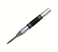 LOCKLGFMCZ Auto Center Puncher Hole Marker Wood Metal Steel Spring Load Drill Locator Heavy Duty Punch Carpentry Automatic Hand Tool Watch repair tools(Center Punch 1pc)
