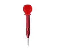 LOCKLGFMCZ Automatic Centre Punch General Woodworking Metal Drill Adjustable Spring Loaded Hand Tools for Wood Glass drill bit(Red B)
