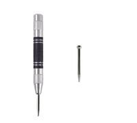 LOCKLGFMCZ Automatic Centre Punch General Woodworking Metal Drill Adjustable Spring Loaded Hand Tools drill bit(Set 1)