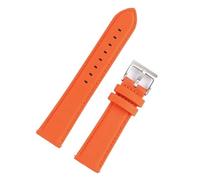 LOCKLGFMCZ Canvas Genuine Leather Watch Strap With Inserts 20/22mm Nylon-edged With Quick-release Buckle Open-ended Lugs Replacement Straps In Multiple Sizes(A6,20mm)