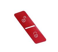 LOCKLGFMCZ Car Interior Door Lock Unlock Opening Switch Button Fit For Mercedes Fit For Benz C GLK 204 E Class W212 W207 GL ML GLE GLS W166 W463 W156 Car control buttons(Red Left)