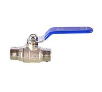 LOCKLGFMCZ Copper Ball Valve BSP 1/2＂3/4＂1＂1-1/4＂1-1/2＂2＂Female/Male Thread Full Port with Vinyl Handle Válvula de bola roscada.(NA-3-1,3 PCS_BRAS)