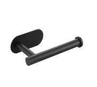 LOCKLGFMCZ Toilet Paper Holder - Bathroom Self-Adhesive Wall-Mounted Stainless Steel Command Strip Roll Sticks To The Wall Without Drilling Tissue Holder(K1)