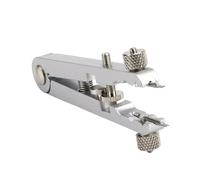 LOCKLGFMCZ Watch Spring Bar Plier Tool Kit Tweezer For Wrist Bands Strap Removal Repair Fix Set Watch repair tools(Silver)