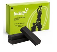 locklift Lineout Lifting Blocks - Pack of 12 - High Density Foam Blocks for Lineout Training - Compatible with Zinc Oxide & EAB Strapping - Essential Lifting Accessories