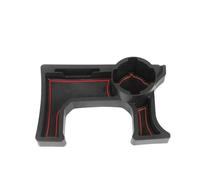 LOCKMEIHUA For Suzuki For Jimny 2019-2023 For JB64W JB74W MT AT Car Center Console Armrest BOX Car Cup Holder Storage Box Parts Car Armrest Box Layer(Red,MT)