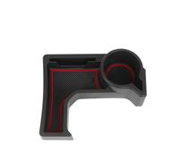 LOCKMEIHUA For Suzuki For Jimny 2019-2023 For JB64W JB74W MT AT Car Center Console Armrest BOX Car Cup Holder Storage Box Parts Car Armrest Box Layer(Red,AT)