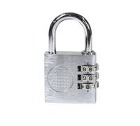 LocknCharge Resettable Keyless Mini Padlock - Grey