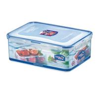 Lock & Lock HPL826 Rectangular Storage Container-Clear/Blue, 2.6 L