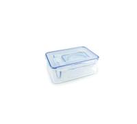 5pce container set - Assort shapes 2.6lt rect/870ml sq/300ml rd/2 x 100ml rd)