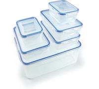 LocknLock 6-Pcs Food Storage Container Set 5.5L Large 800ml & 350ml Small Boxes