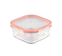 LocknLock Ovenglass Square Container Durable Dishwasher Safe Storage Jar - 750ml