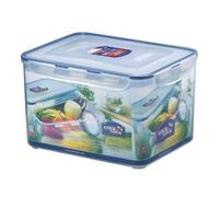 Locknlock Classic Clear Rectangular Plastic Airtight Food Storage Container With Freshness Tray 9L