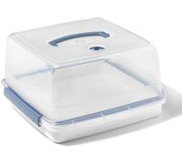 LocknLock Airtight Cake Carrier with Handle - Square Cake Storage Container wit