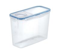 Locknlock Airtight Kitchen Storage Container Bpa Free Transparent Cereal Dispenser Storage Container Flip Top Lid 2.4L