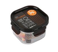 LocknLock Bisfree Food Storage Container, 260 ml, 100 x 100 x 64 mm, BPA-Free, Airtight Storage Box, Dishwasher, Microwave and Freezer Safe, Break and Scratch Resistant
